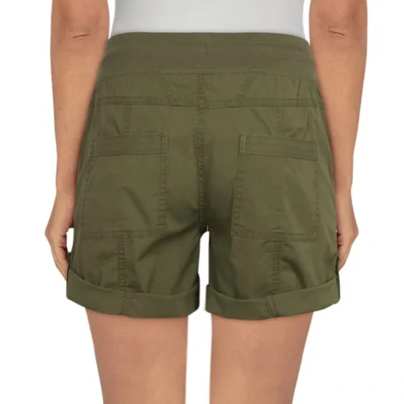 Bass Pro Shops Natural Reflections Ripstop Adventurer Shorts Small Dusty Olive - Picture 2 of 6